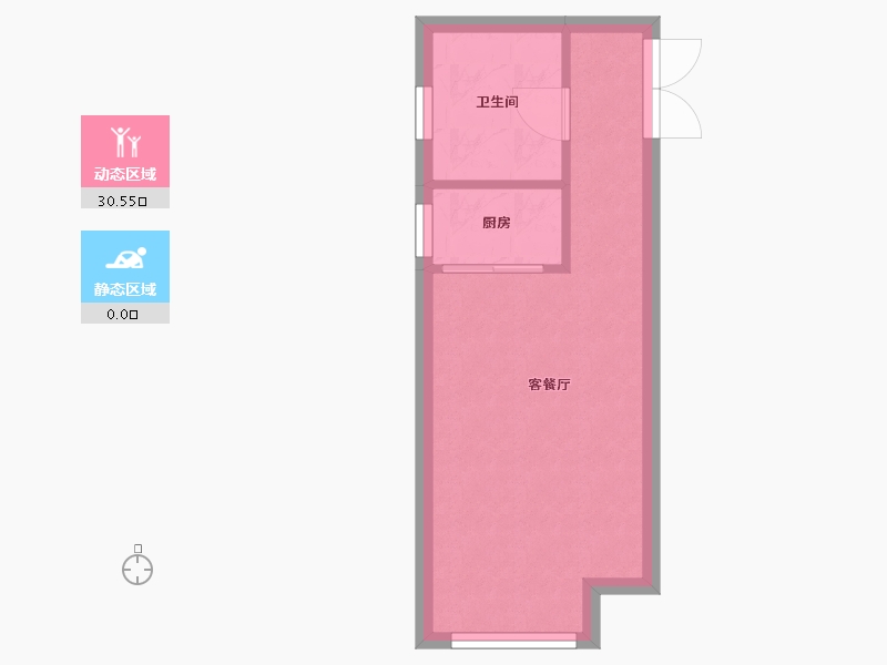 江西省-上饶市-阳光东方印-27.33-户型库-动静分区