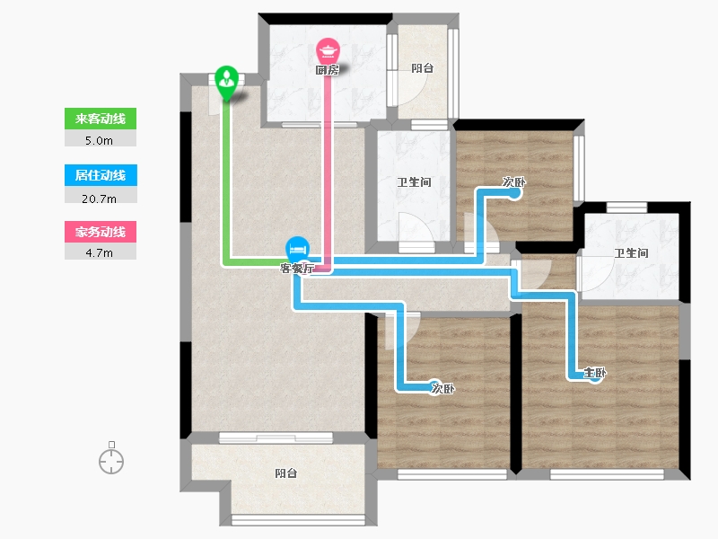 四川省-凉山彝族自治州-邦泰·熙悦.府-83.16-户型库-动静线