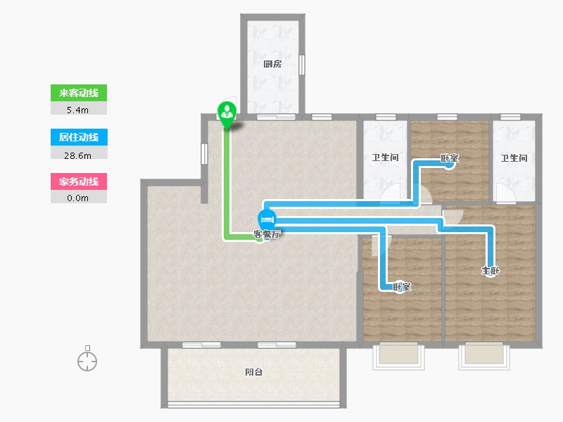 江西省-宜春市-樾江南-140.00-户型库-动静线