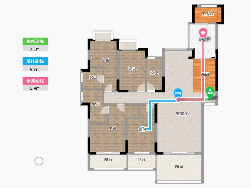 广东省-珠海市-海明湾-152.00-户型库-动静线