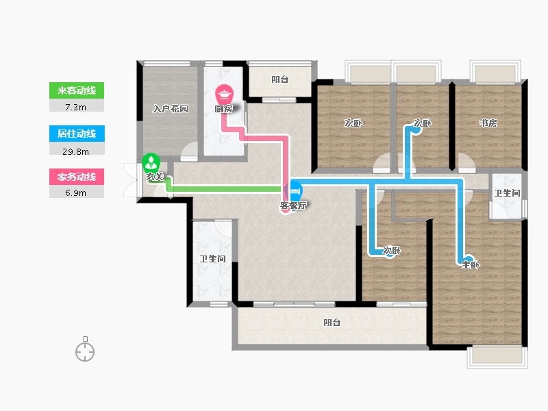 广东省-河源市-嘉葆润永安新城-167.93-户型库-动静线