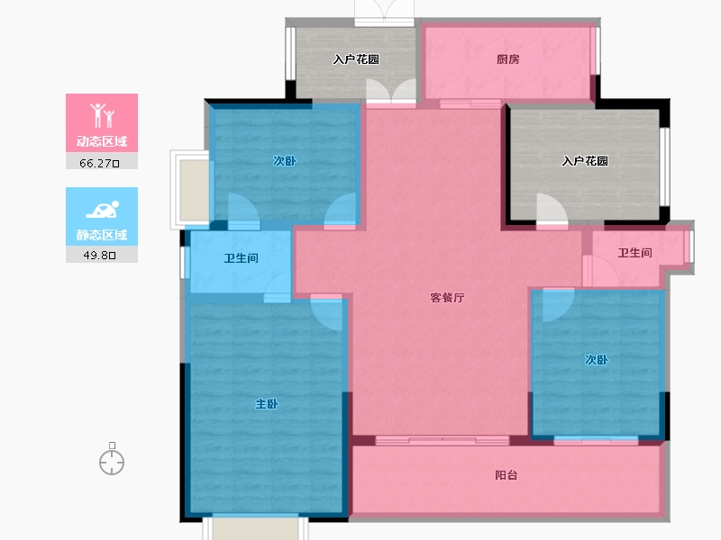 广东省-河源市-嘉葆润永安新城-121.22-户型库-动静分区