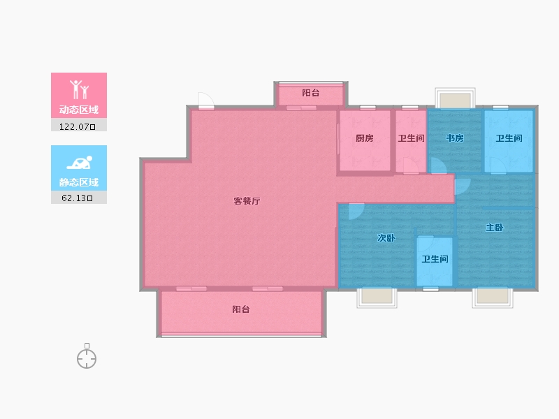 江西省-宜春市-樾江南-169.60-户型库-动静分区