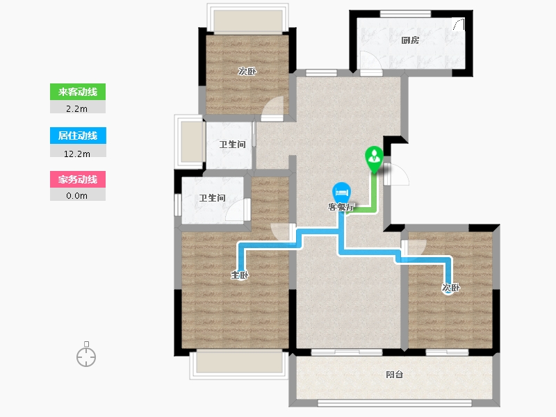 河南省-周口市-方远·中原首府-100.00-户型库-动静线