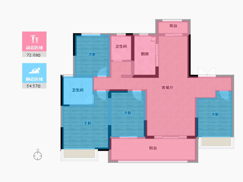 河南省-周口市-郸城建业桂园-112.00-户型库-动静分区