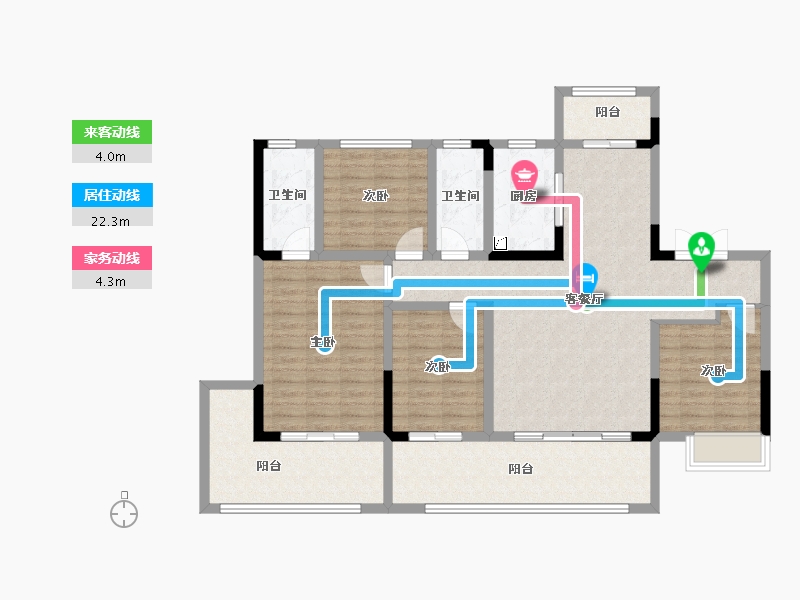 河南省-周口市-郸城建业云境-121.59-户型库-动静线