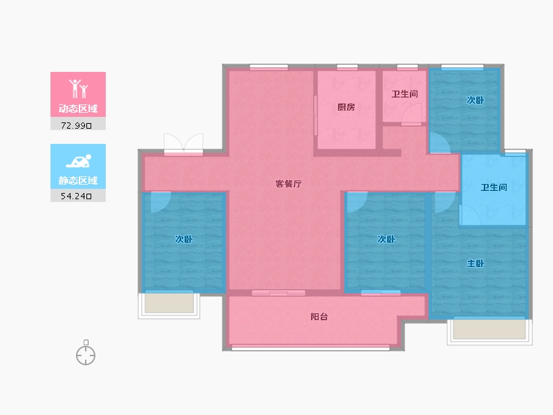 河南省-周口市-康桥海义悦溪园-114.41-户型库-动静分区