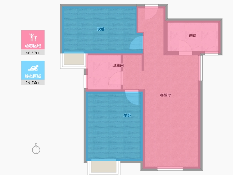 天津-天津市-保利天汇-68.00-户型库-动静分区