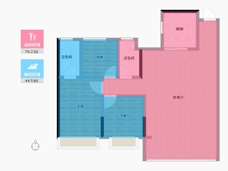 河北省-石家庄市-招商臻境-112.01-户型库-动静分区