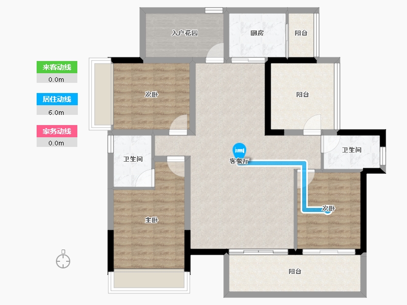 广东省-河源市-嘉葆润永安新城-111.59-户型库-动静线