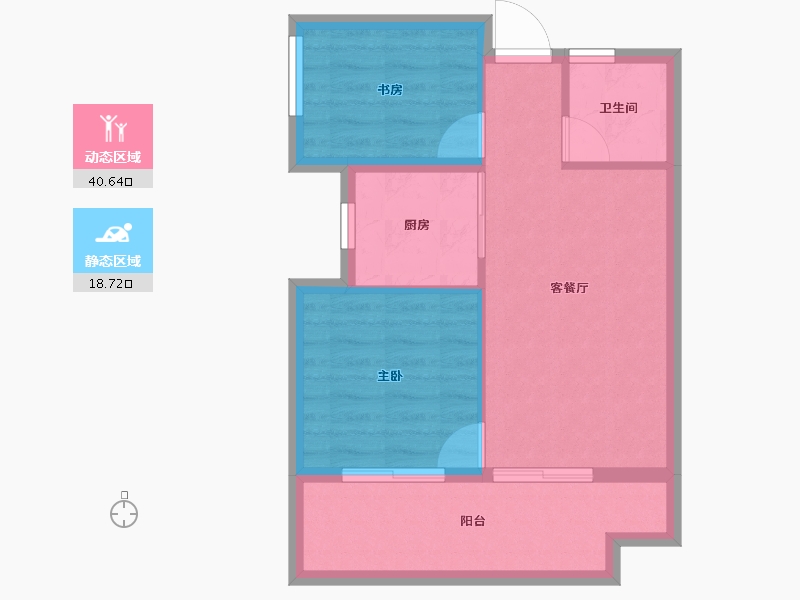 云南省-西双版纳傣族自治州-西双版纳欢乐雨林-53.31-户型库-动静分区