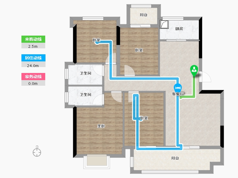 河南省-焦作市-和兴金尊府-103.63-户型库-动静线