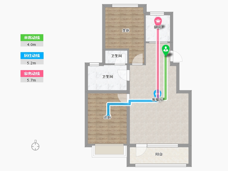 辽宁省-丹东市-鹿羚·是川-78.06-户型库-动静线