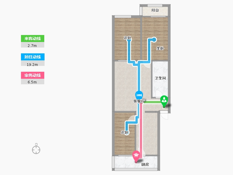 河北省-承德市-文博园-93.00-户型库-动静线