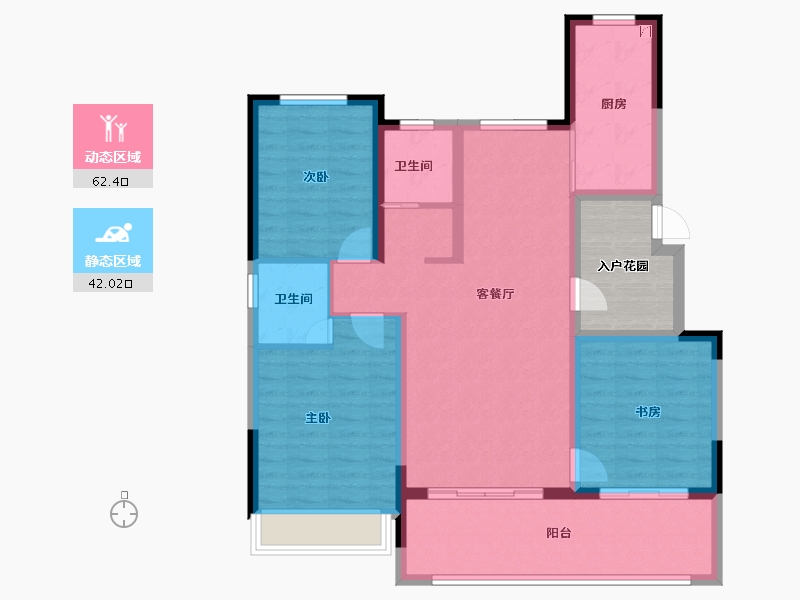 河南省-周口市-德高·金麟府-99.88-户型库-动静分区