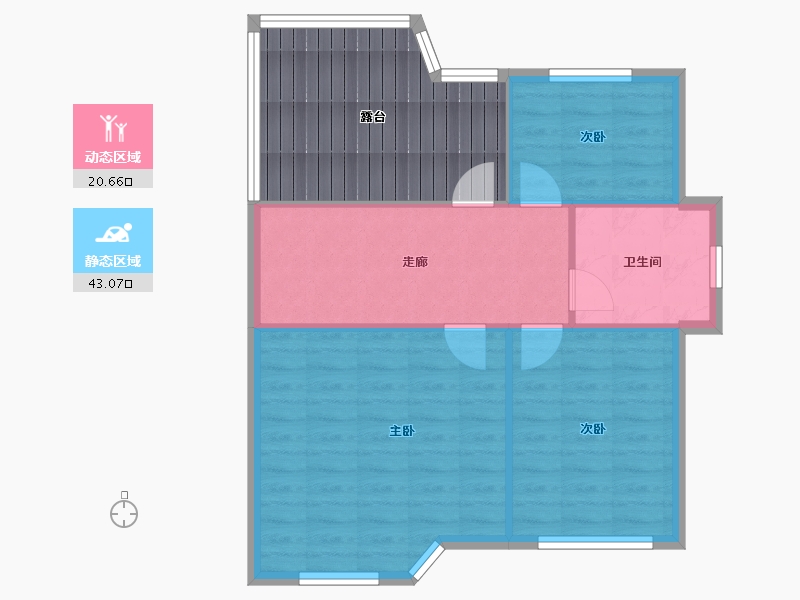 江苏省-苏州市-卿峰丽景(北区)-280.00-户型库-动静分区