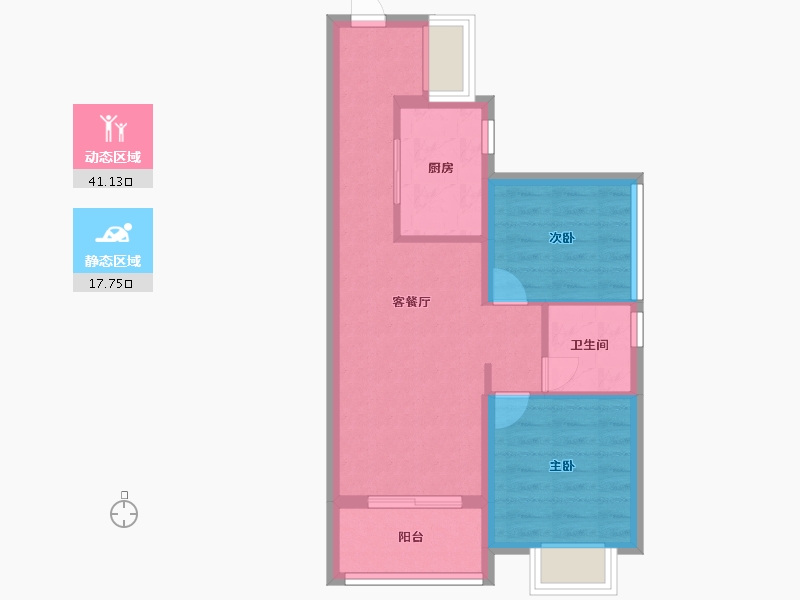 广东省-广州市-中建鄂旅投岭南悦府-52.00-户型库-动静分区