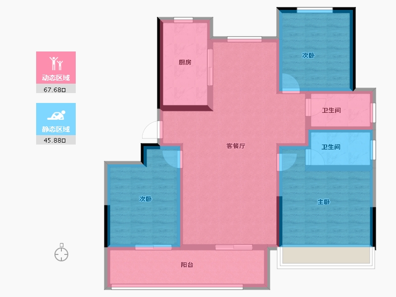 山东省-济南市-新鸥鹏教育城-101.14-户型库-动静分区