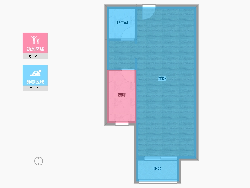 北京-北京市-住总兴创·如遇-43.12-户型库-动静分区