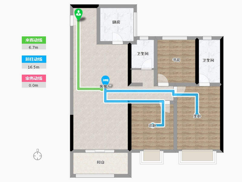 山东省-济南市-金科城-97.25-户型库-动静线