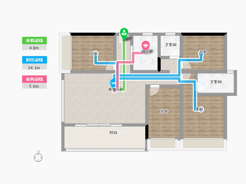 广东省-广州市-五矿招商江天际-108.35-户型库-动静线