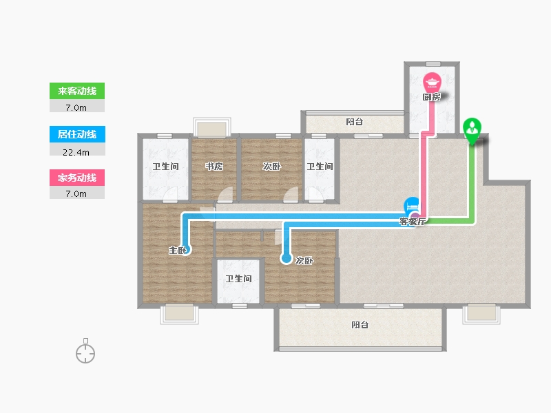 江西省-宜春市-樾江南-194.40-户型库-动静线