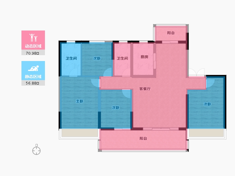 河南省-焦作市-广汇·太行佳苑-114.79-户型库-动静分区