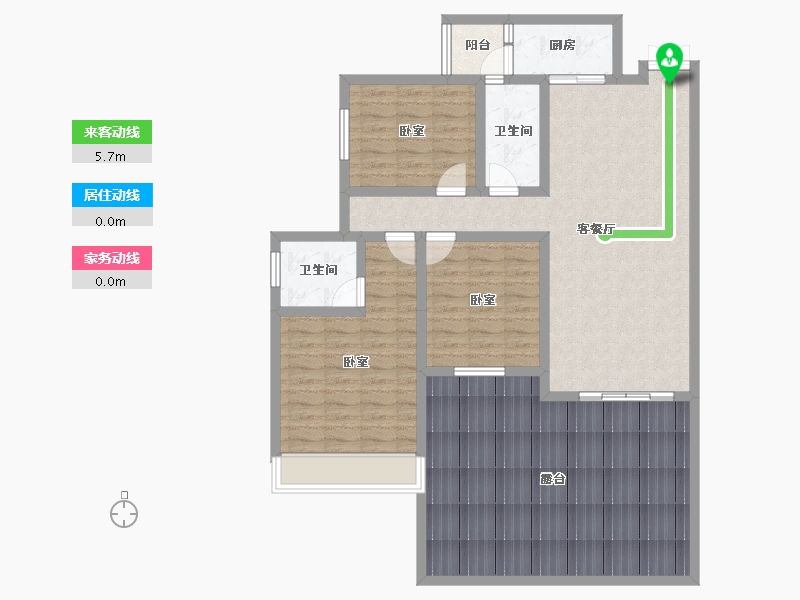 贵州省-六盘水市-大林城-123.15-户型库-动静线