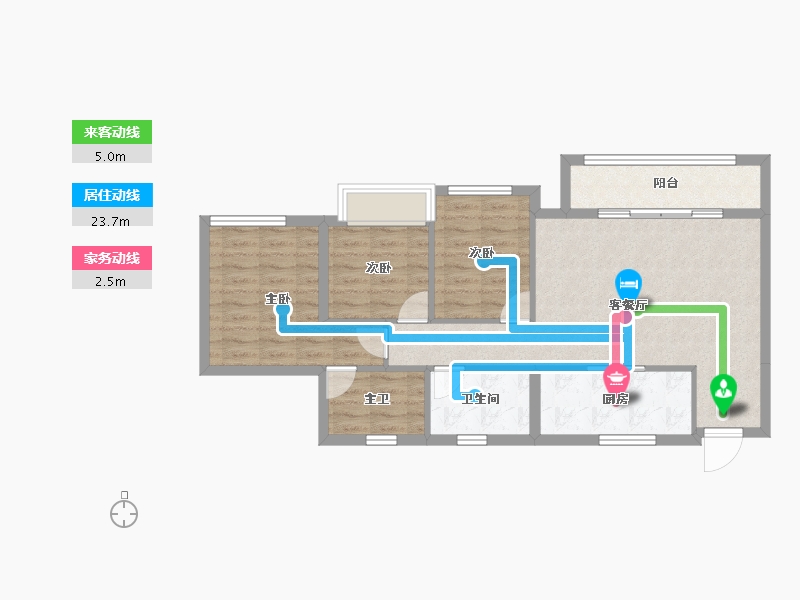 四川省-成都市-天悦世家-79.08-户型库-动静线