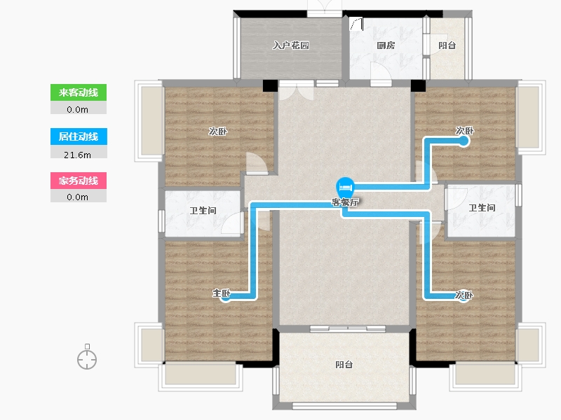 广东省-东莞市-光大·景湖名郡-157.28-户型库-动静线