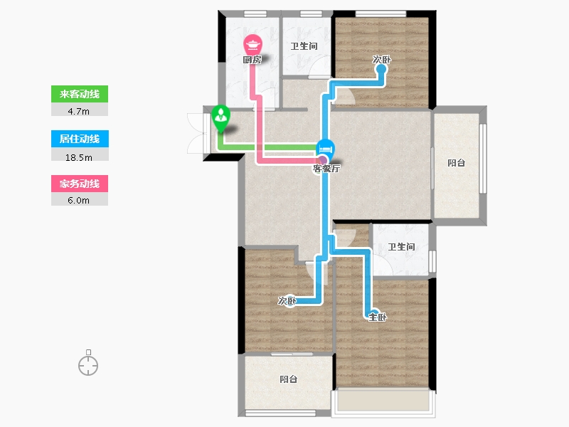 河南省-洛阳市-君河湾-96.42-户型库-动静线