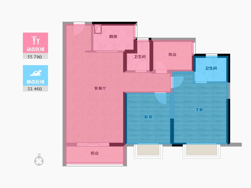 广东省-佛山市-名湖世家-79.14-户型库-动静分区