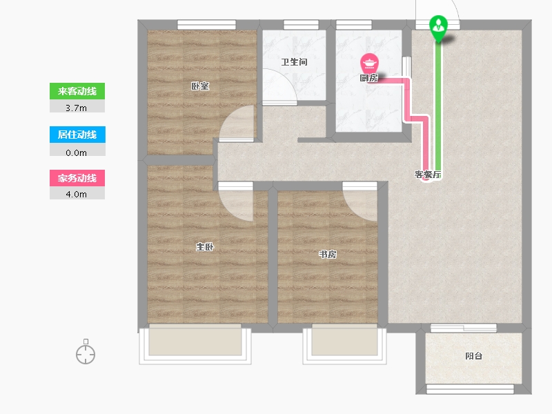 山东省-泰安市-特钢西区-76.01-户型库-动静线