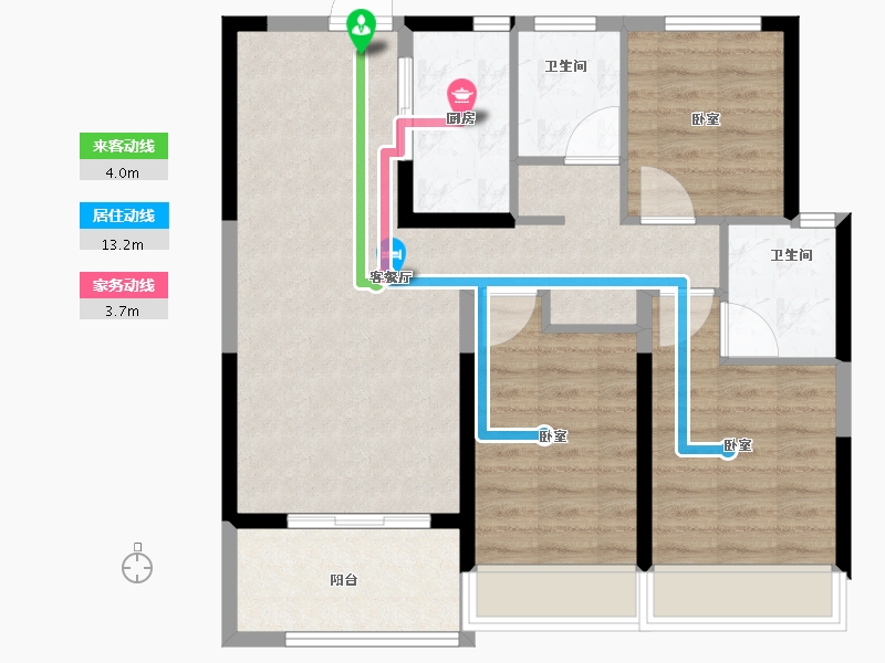 河南省-漯河市-​城投昌建锦绣城-81.60-户型库-动静线