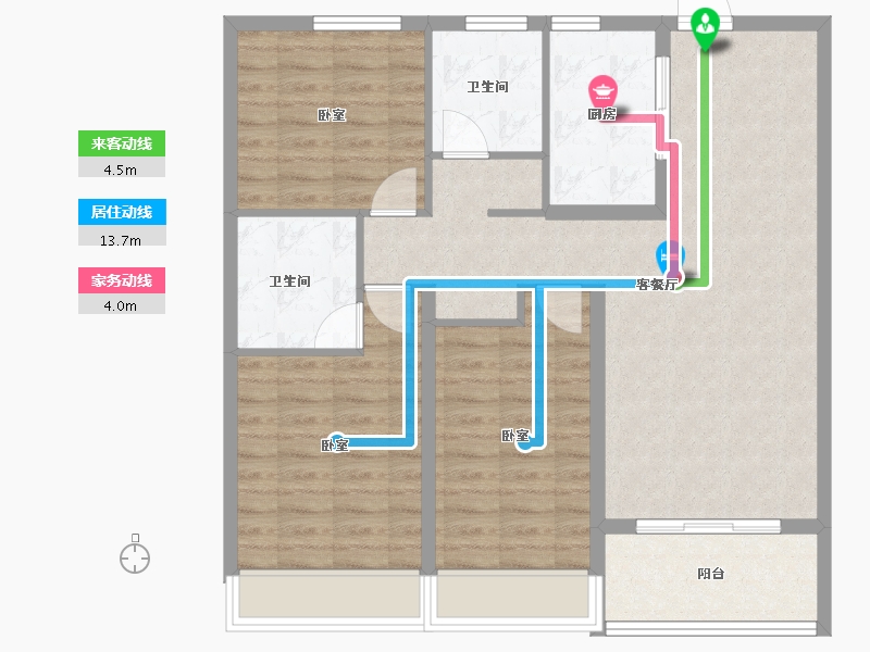 河南省-漯河市-​城投昌建锦绣城-91.69-户型库-动静线