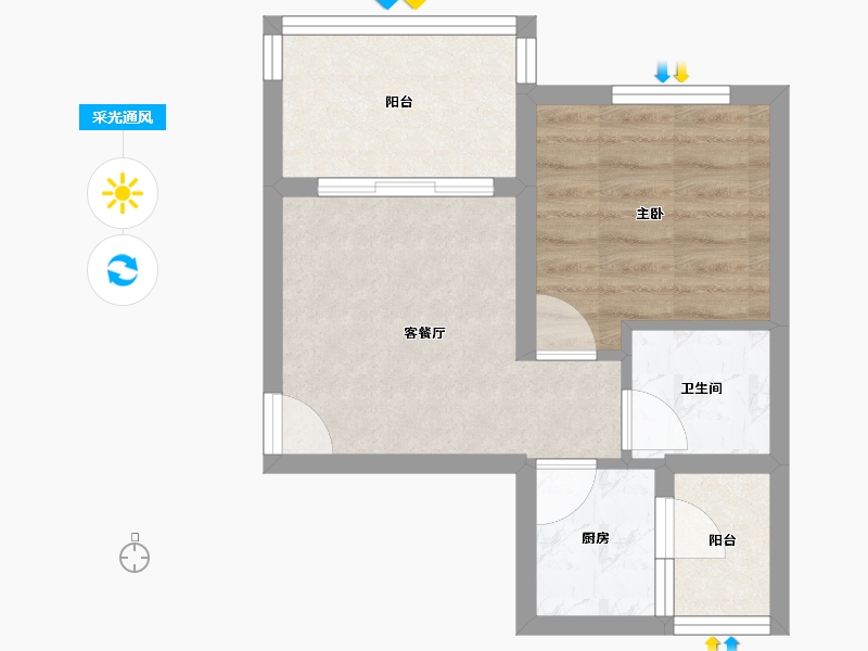 贵州省-遵义市-凤栖伴山主题公园-36.32-户型库-采光通风