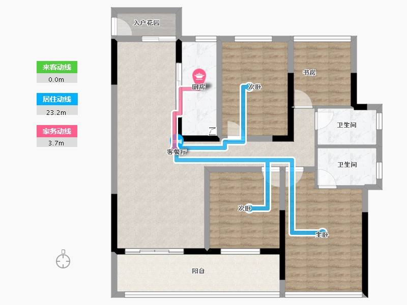 安徽省-安庆市-国建悦美城-113.48-户型库-动静线