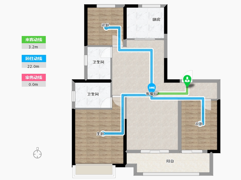 河南省-安阳市-同信景悦-102.40-户型库-动静线