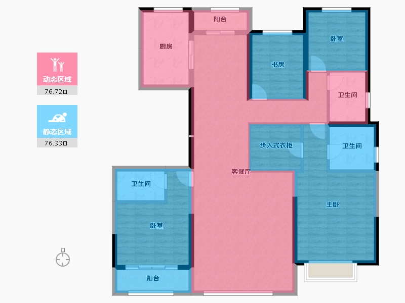 河北省-衡水市-铂悦府-138.00-户型库-动静分区