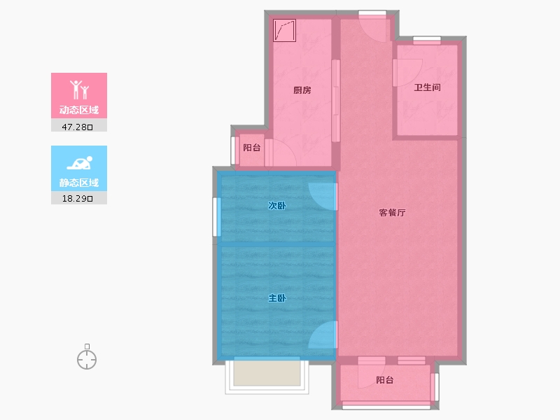 河北省-廊坊市-早安北京-58.23-户型库-动静分区