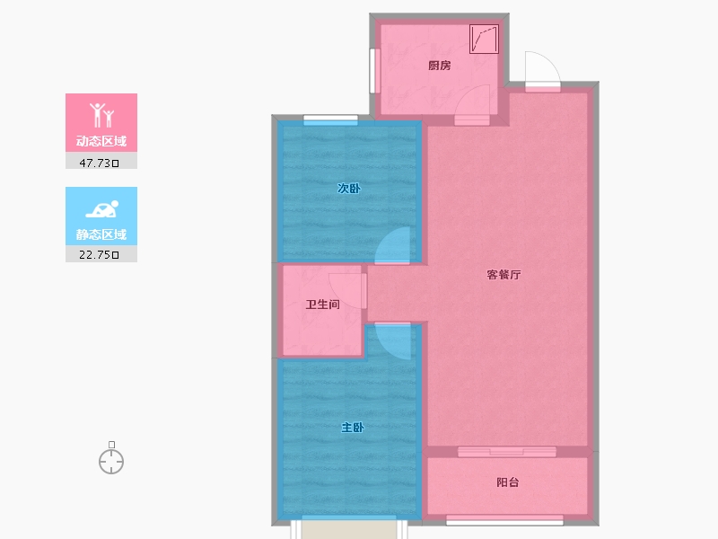 河北省-廊坊市-早安北京-62.57-户型库-动静分区