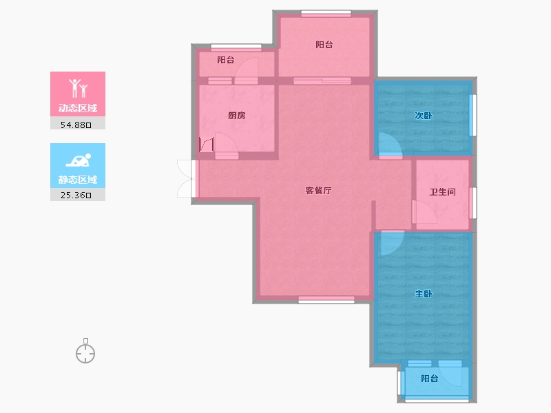 河北省-廊坊市-早安北京-71.01-户型库-动静分区