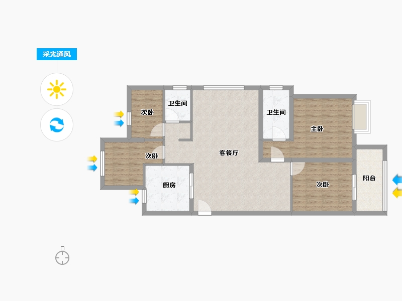 浙江省-宁波市-江望云著-100.00-户型库-采光通风