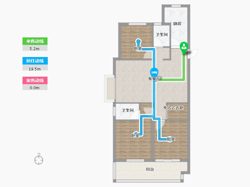 山东省-菏泽市-国璟府-101.00-户型库-动静线