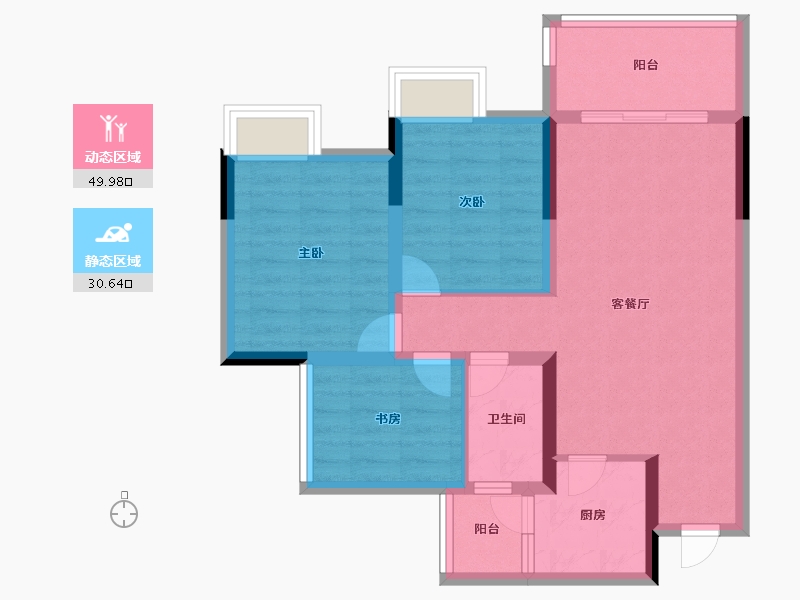 四川省-达州市-达州绿地城-71.20-户型库-动静分区