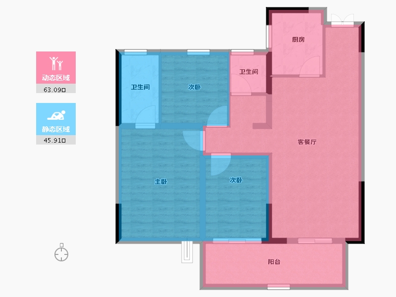 河南省-漯河市-华泰天地和-98.08-户型库-动静分区