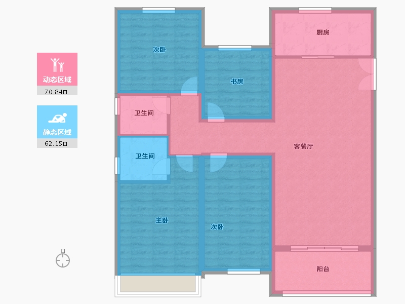 河南省-安阳市-国宾府-120.00-户型库-动静分区