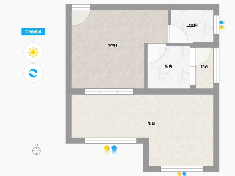 贵州省-遵义市-凤栖伴山主题公园-34.74-户型库-采光通风