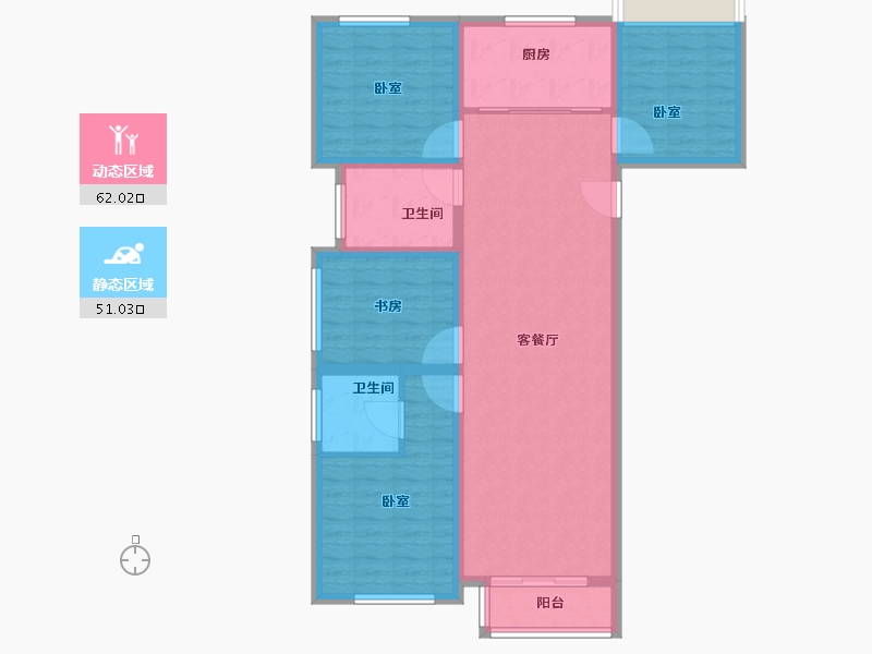 河南省-漯河市-融创城市之光-101.60-户型库-动静分区