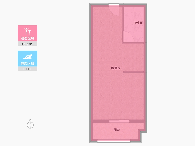 河南省-安阳市-银杏广场-41.70-户型库-动静分区